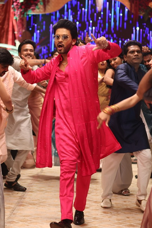 Kalyana Gulabi — Pink Chanderi Silk Kurta with Dupatta