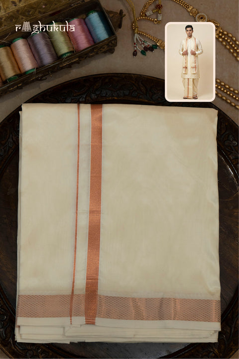 Mrdu Varna — Pastel Raghukula Pattu Silk Fabric