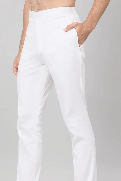 Ethnic Stretch Pants — Cotton Lycra Stretch Ethnic Trouser