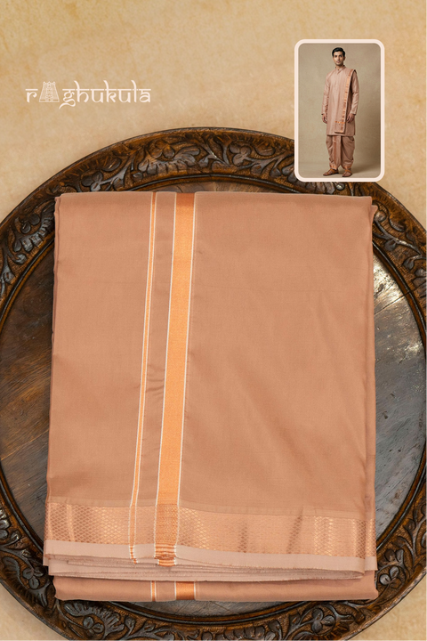 Kanaka ā Gold Raghukula Pattu Silk Fabric
