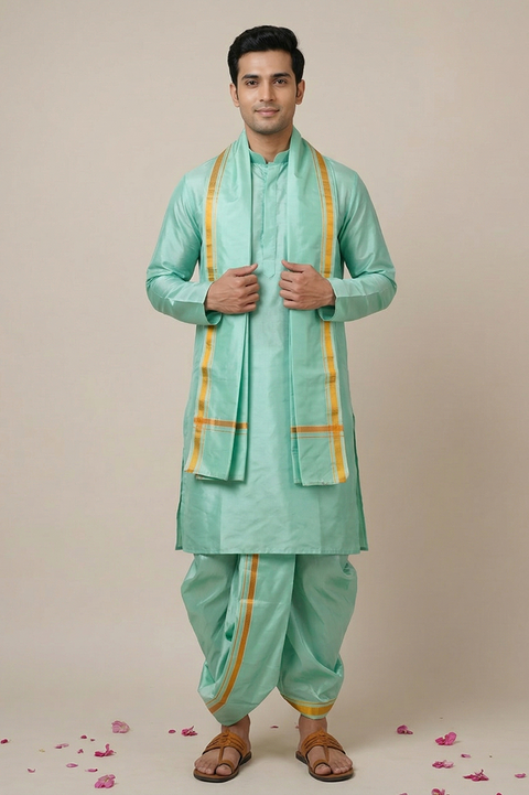 Vaibhav — Royal Raghukula Pattu Silk Fabric