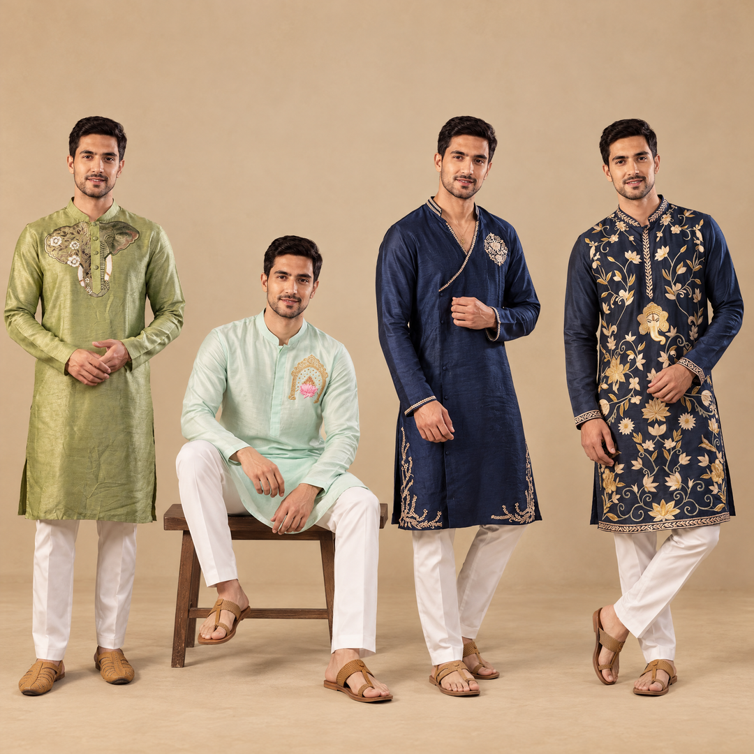 Best Kurtas for Men This Dussehra 2026: Styles, Colours and Outfit Ideas