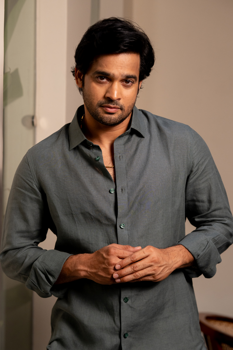 Aqua Mist — Aqua Linen Shirt