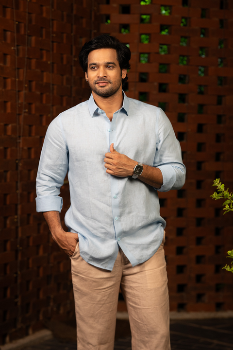 Pearl Drift β Pearl Linen Shirt