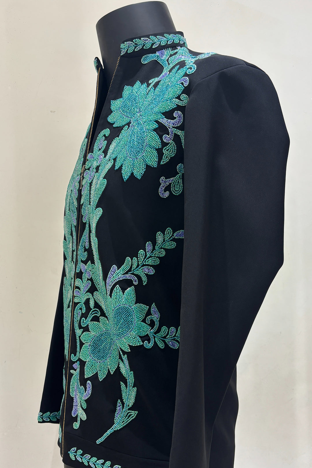 Turqelle — Teal Hand Embroidered Premium Indo-Western