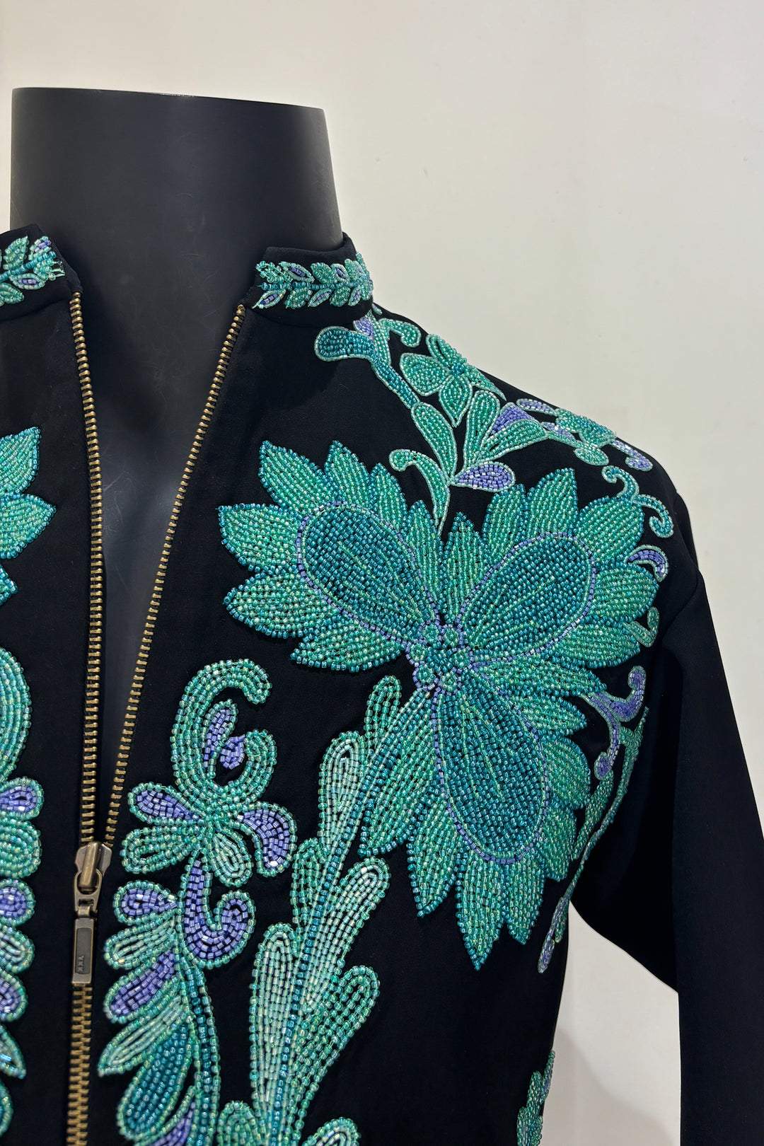Turqelle — Teal Hand Embroidered Premium Indo-Western