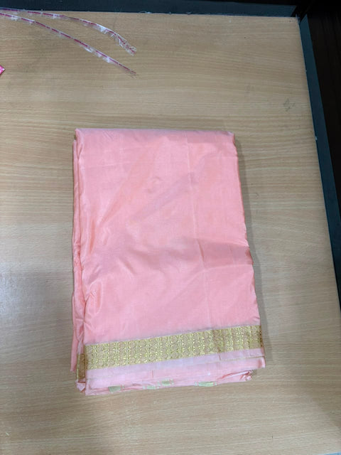 Gulabi — Raghukula Pattu Silk Fabric
