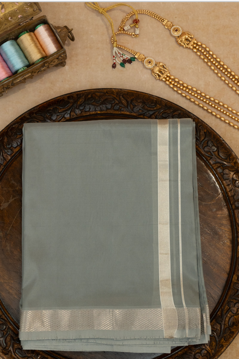 Shyama — Dark Raghukula Pattu Silk Fabric