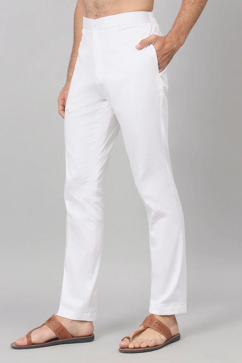 Ethnic Stretch Pants — Cotton Lycra Stretch Ethnic Trouser