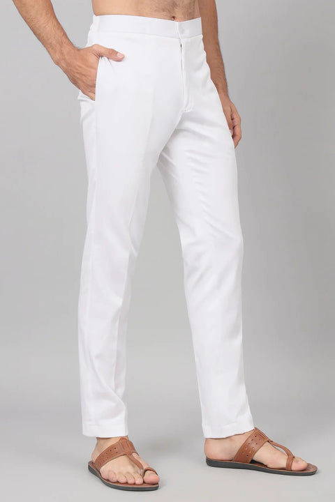 Ethnic Stretch Pants — Cotton Lycra Stretch Ethnic Trouser