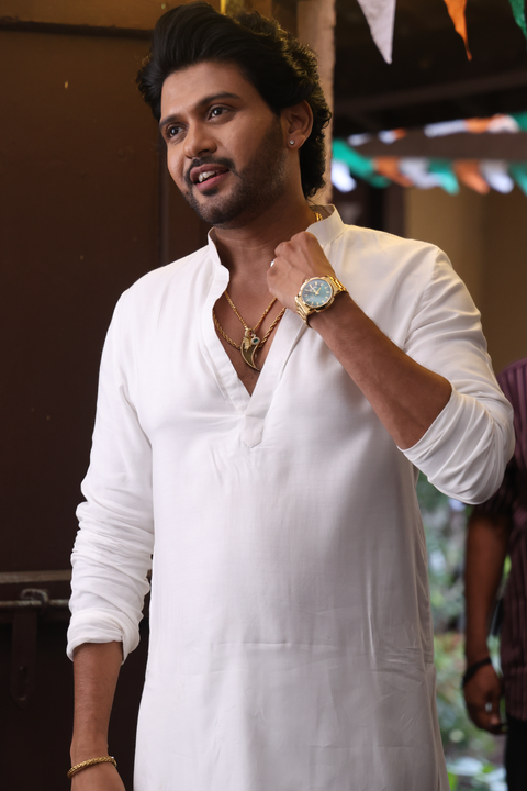 Pearl Classic — White Cotton Silk Kurta