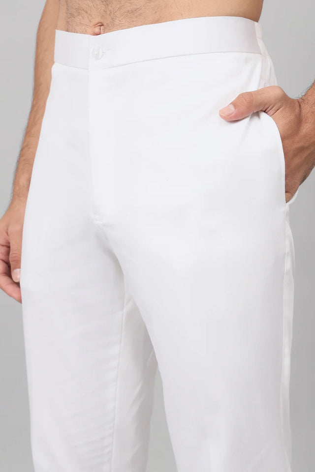 Ethnic Stretch Pants — Cotton Lycra Stretch Ethnic Trouser