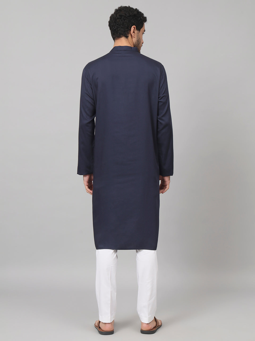 Navy blue solid