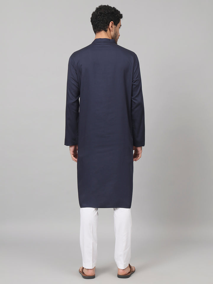 Navy blue solid