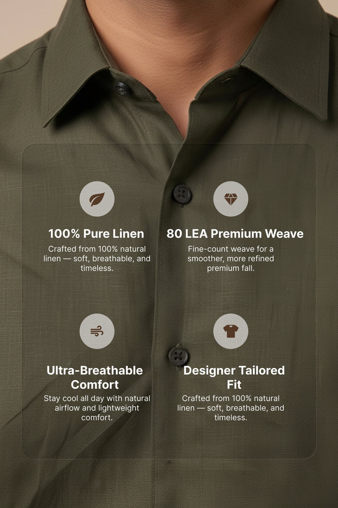 Forest — Green Cotton Shirt