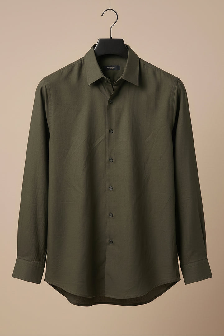 Forest — Green Cotton Shirt