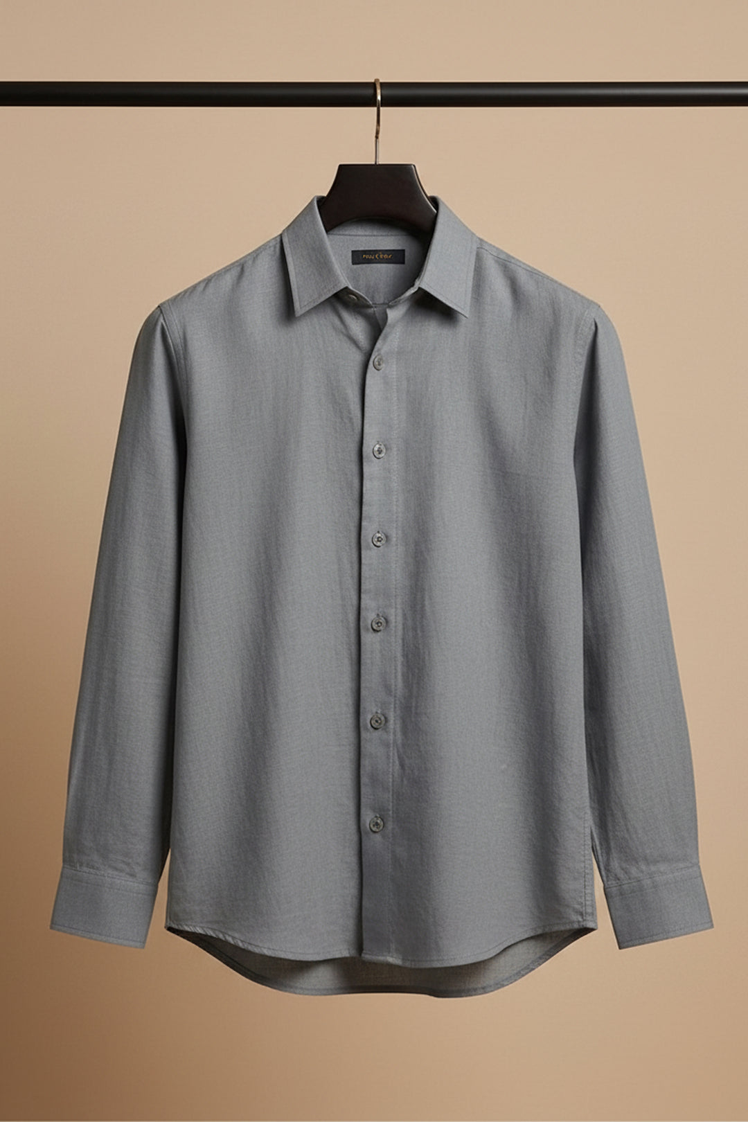 Driftline — Grey Cotton Shirt
