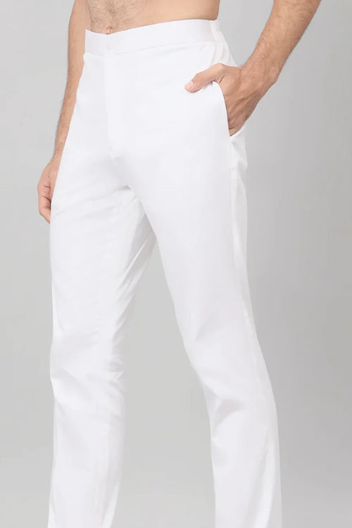Ethnic Stretch Pants — Cotton Lycra Stretch Ethnic Trouser