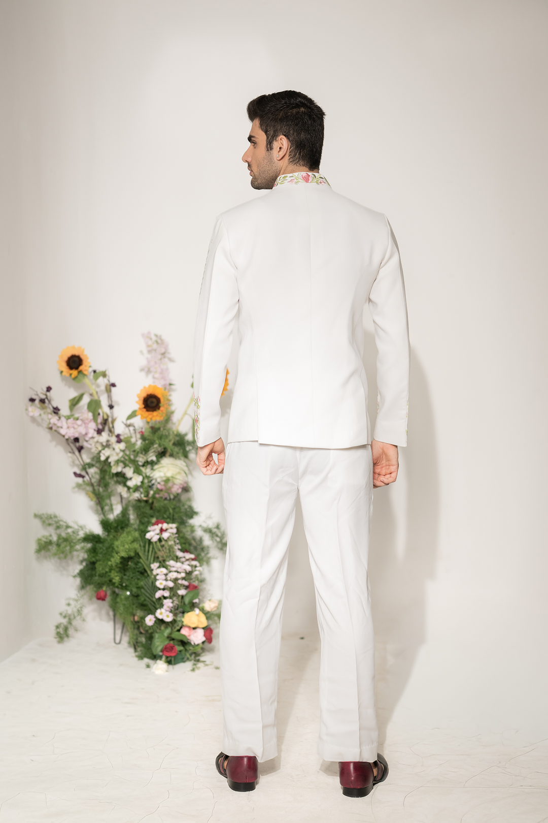 Shehnaz — Armani Fabric Indo-Western