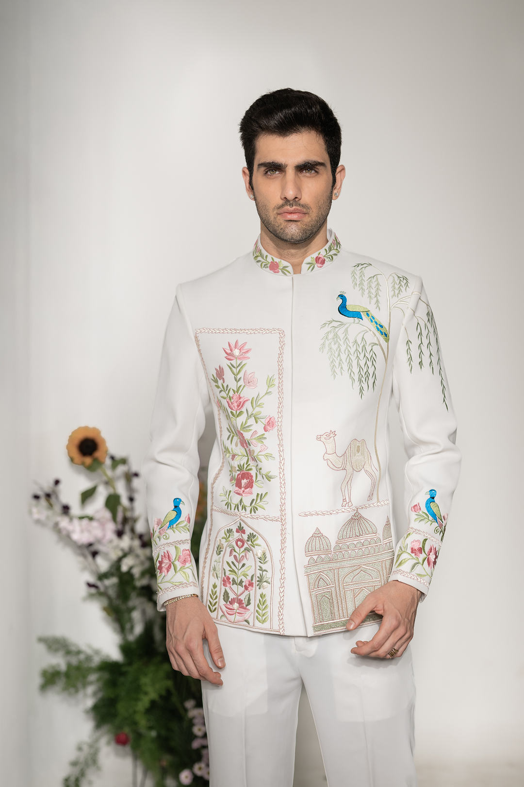 Shehnaz — Armani Fabric Indo-Western