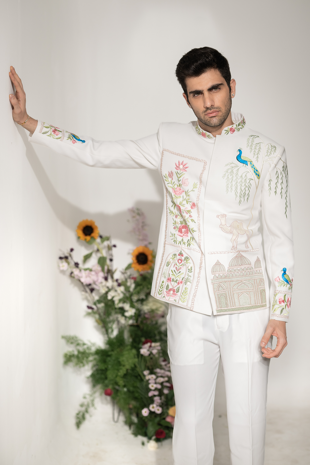 Shehnaz — Armani Fabric Indo-Western