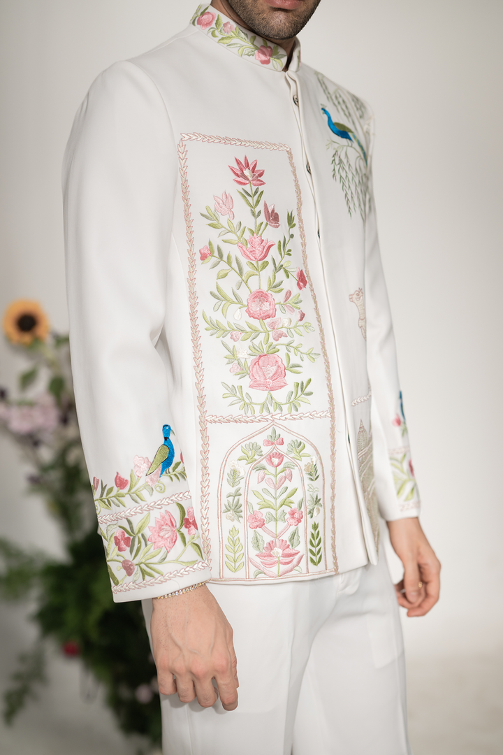 Shehnaz — Armani Fabric Indo-Western