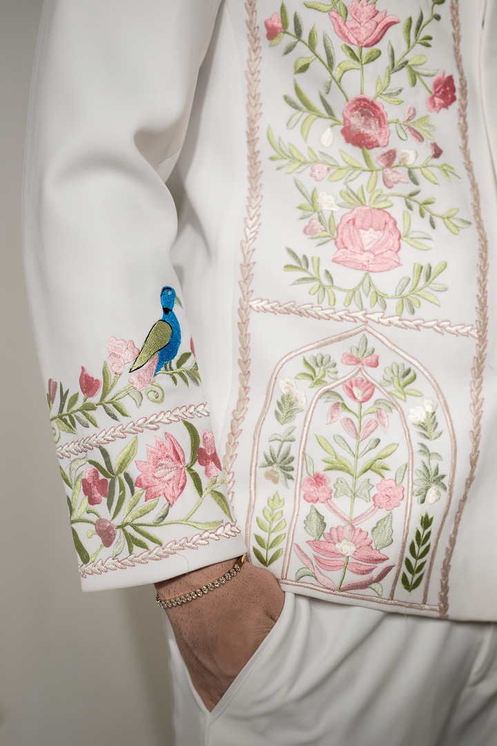 Shehnaz — Armani Fabric Indo-Western