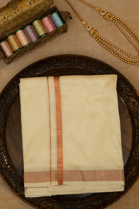 Mrdu Varna — Pastel Raghukula Pattu Silk Fabric
