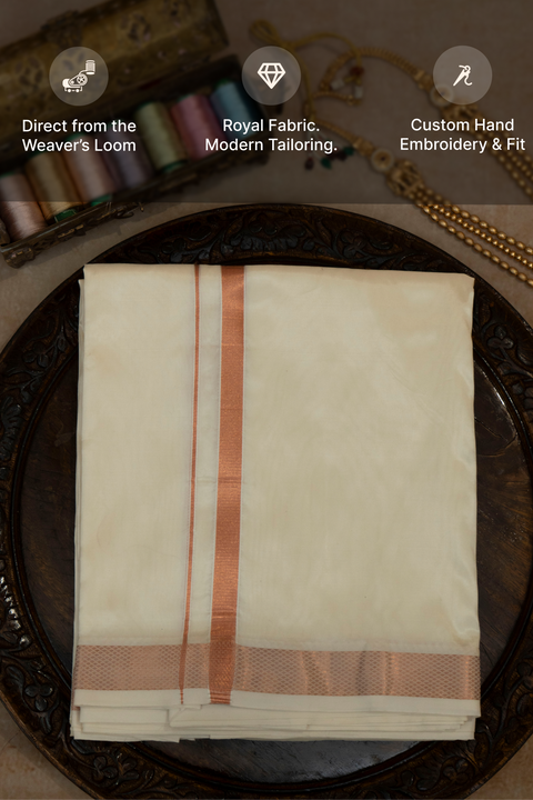Mrdu Varna — Pastel Raghukula Pattu Silk Fabric