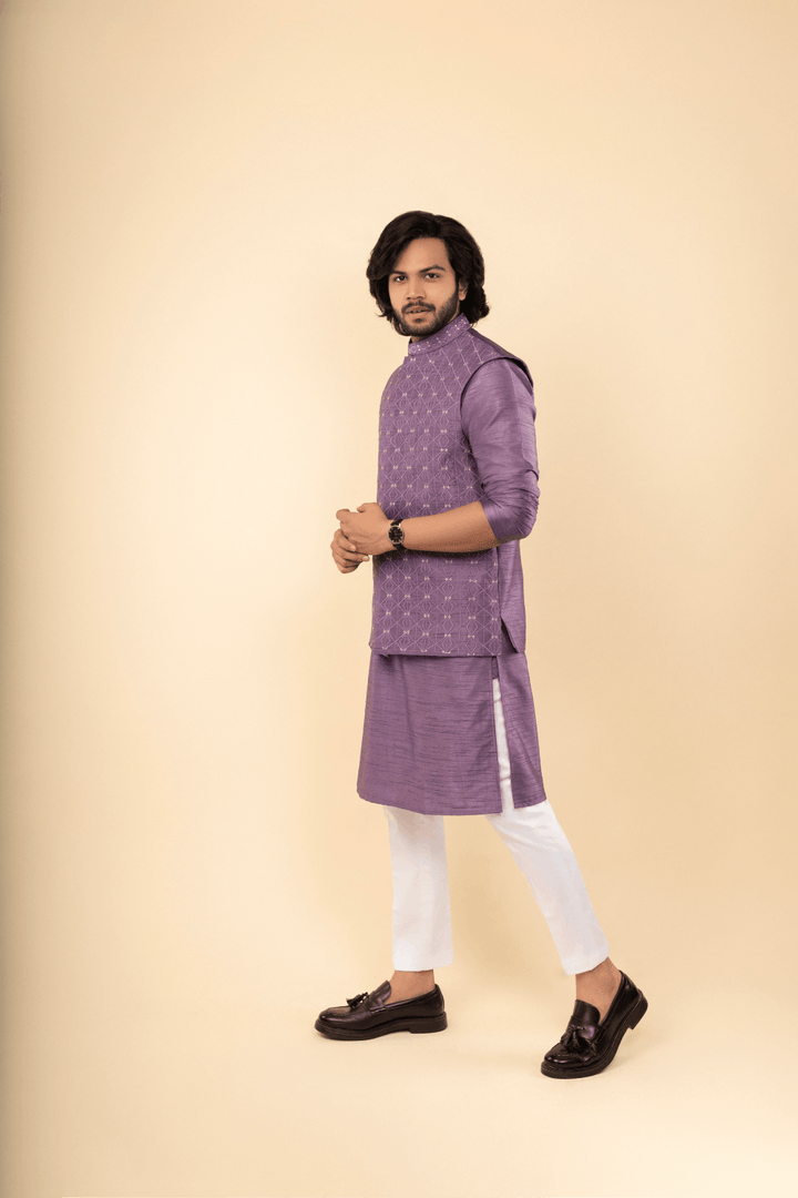Purple Bee Nehru Jacket