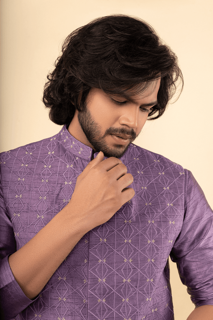 Purple Bee Nehru Jacket