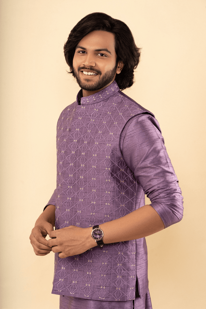 Purple Bee Nehru Jacket