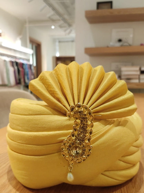 Dazzling Crystals Pagadi — Crystal Embellished Brocade Pagadi