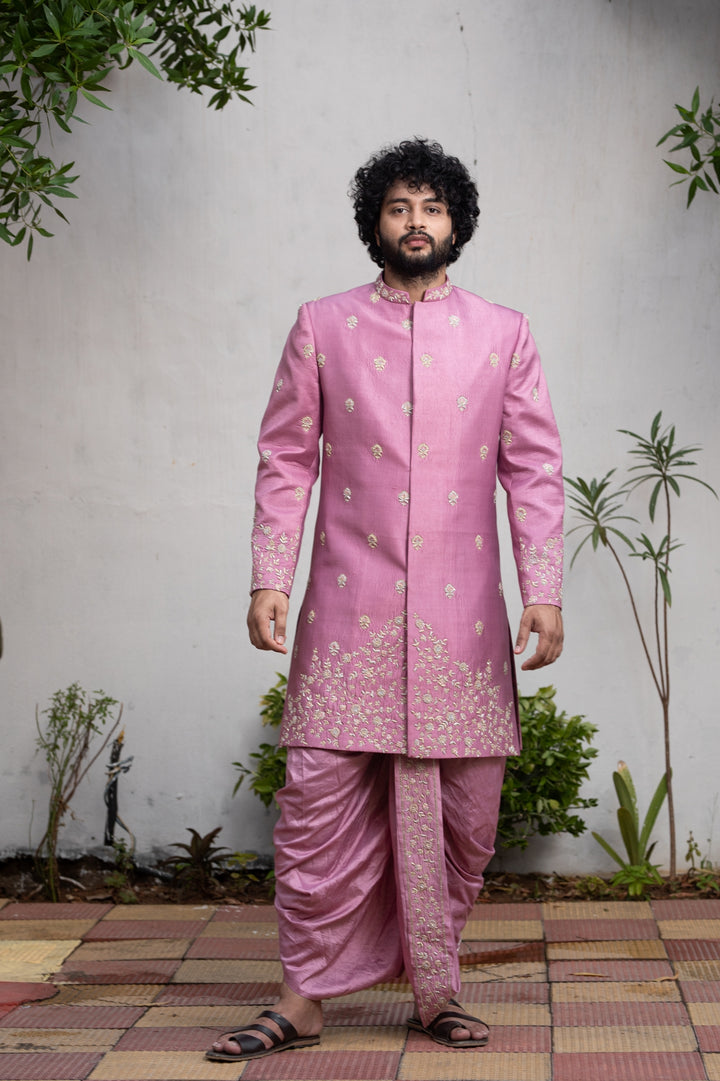 Purple Sherwani