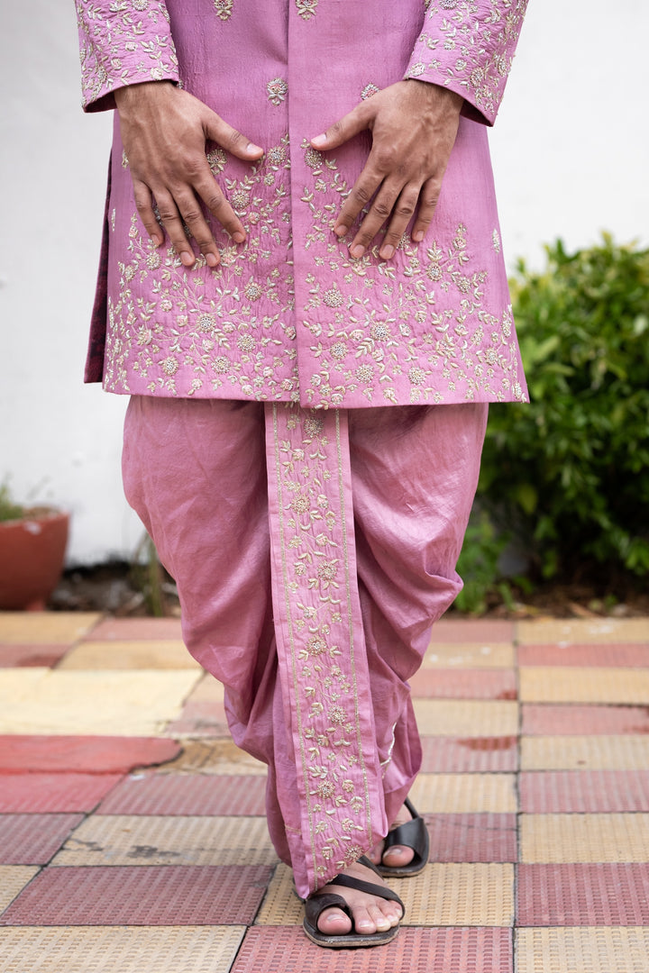 Purple Sherwani